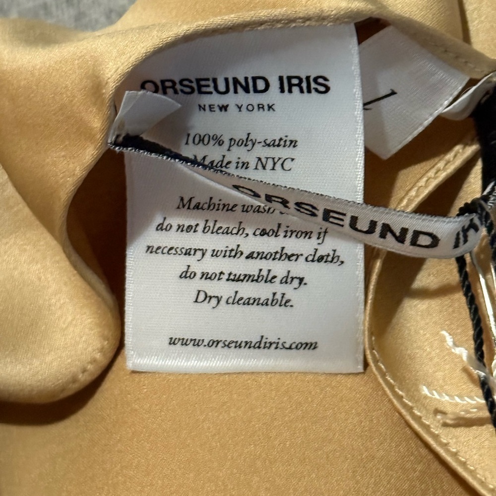 NWT Orseund Iris Silk Scarf Top in Large - Picture 15 of 16